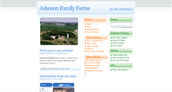 Desktop Screenshot of mjohnsonfamily.com